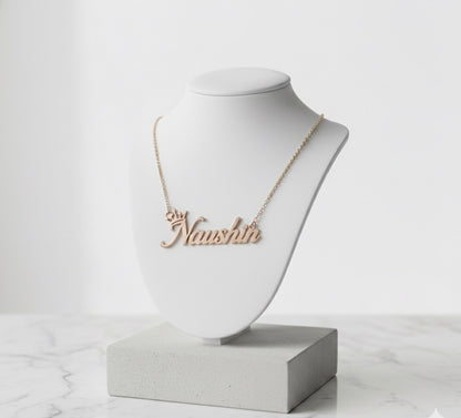 The Royal Cursive Pendant